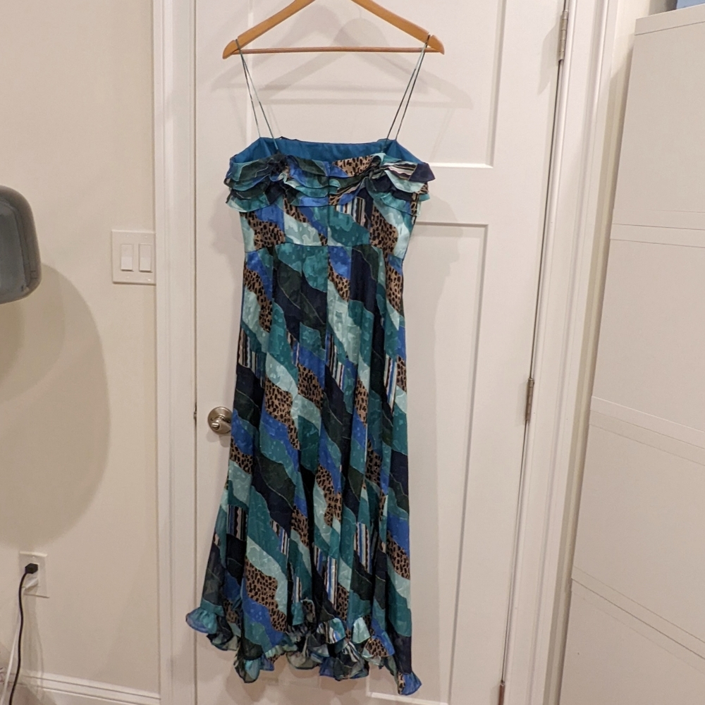 Anthropologie Ondine Ruffled Maxi Dress - Picture 4 of 12